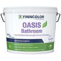 FINNCOLOR OASIS BATHROOM краска влагостойкая для влажных помещений полуматовая, база A (9л)