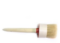 Кисть круглая 70 мм, натуральная щетина, деревянная ручка, стандарт EcoRank